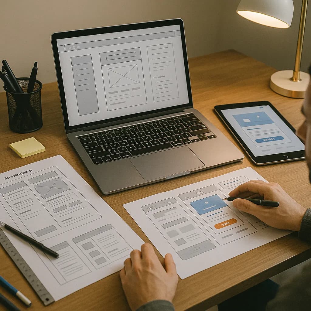 UX Design & Wireframing